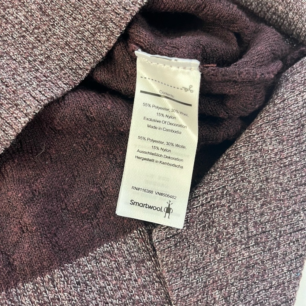 Smartwool Shadow Pine Pullover Hooded Top Size Me… - image 4